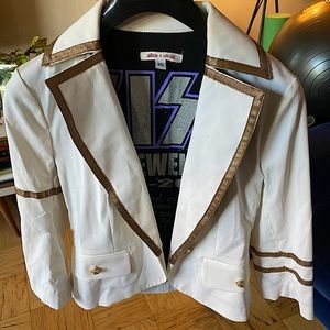 Alice + Olivia Crystal Embellished Blazer